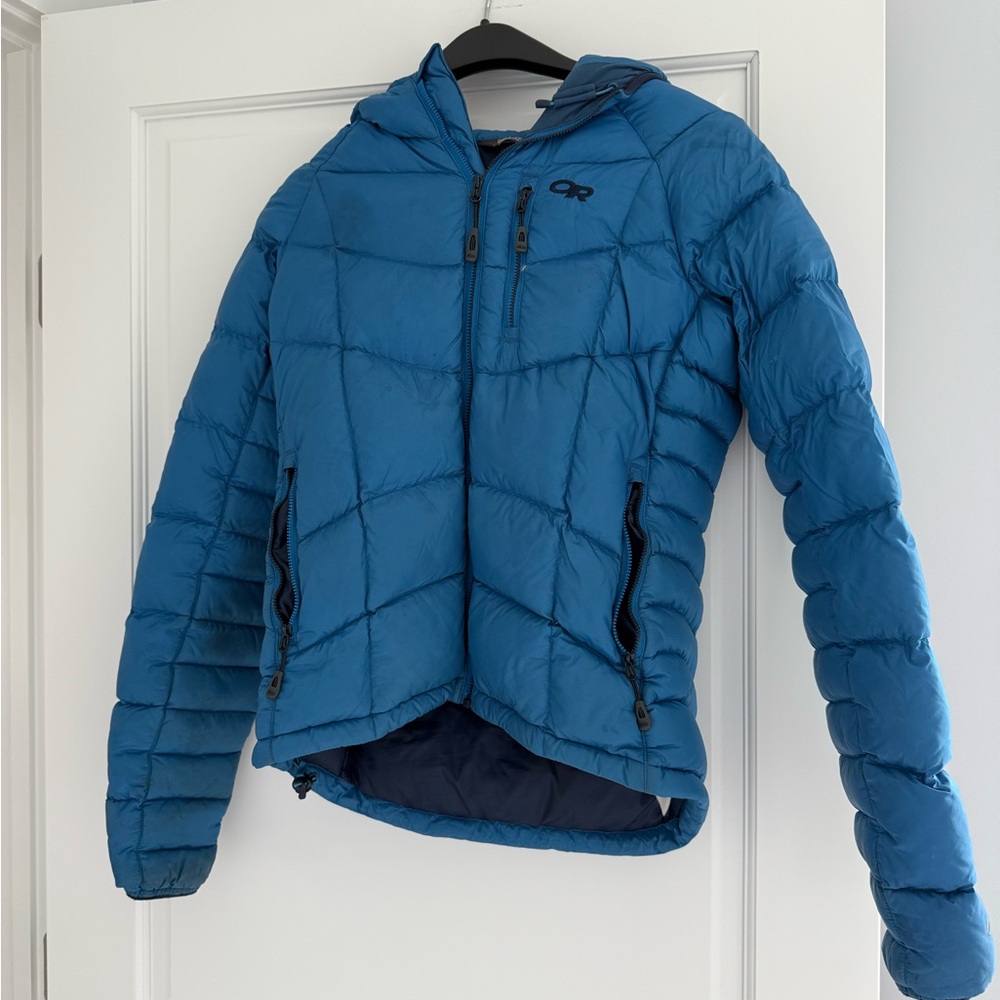 Outdoor Research Teal Puffer Jacket